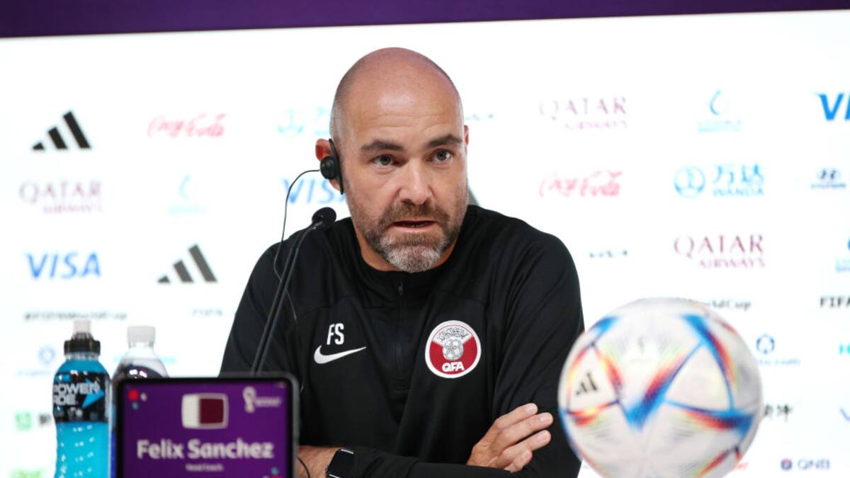 No hicimos lo que nos hubiera gustado: DT de Qatar sobre partido contra Ecuador