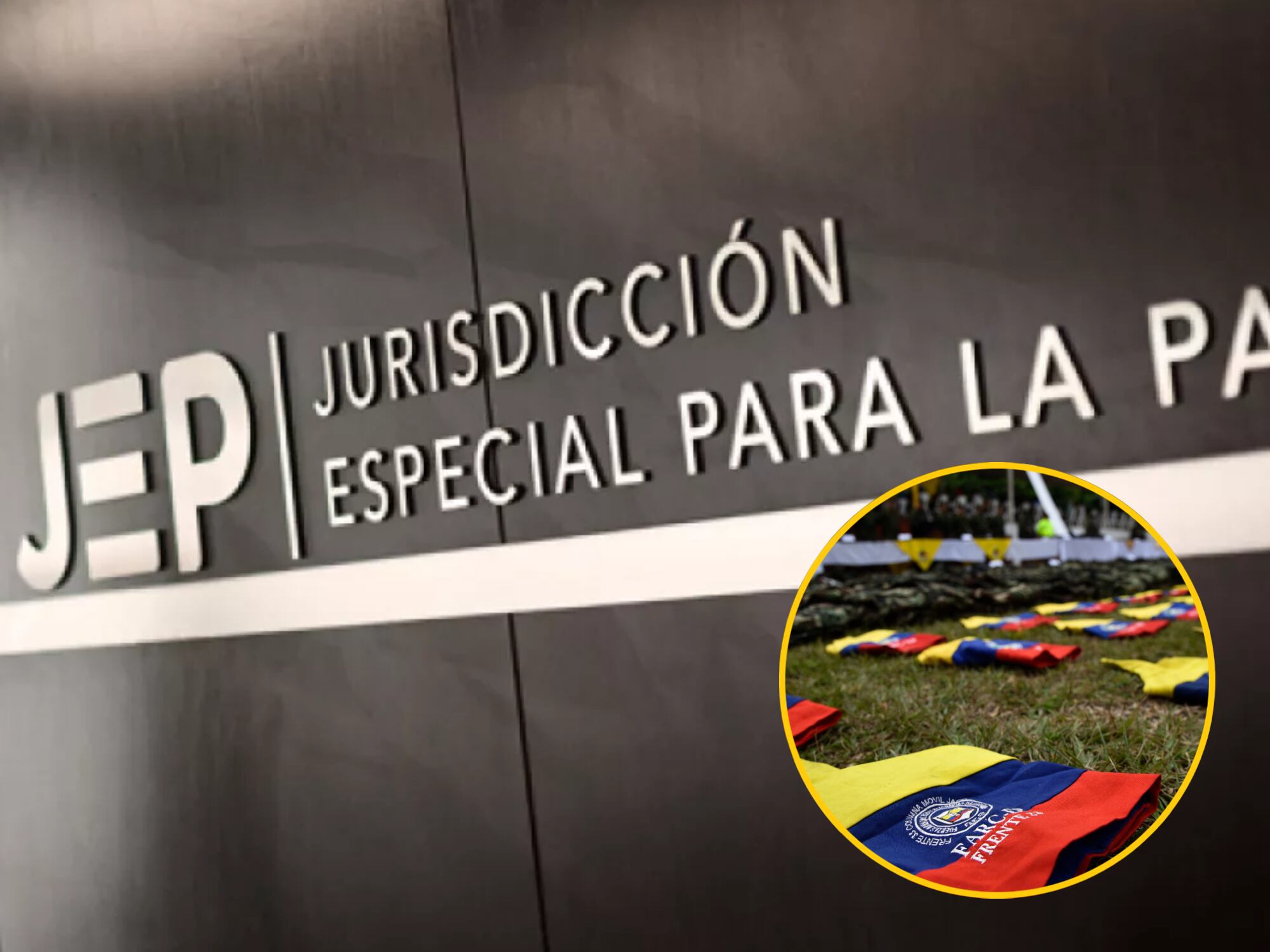 JEP. Foto: Colprensa - Farc. Foto: Getty Images.