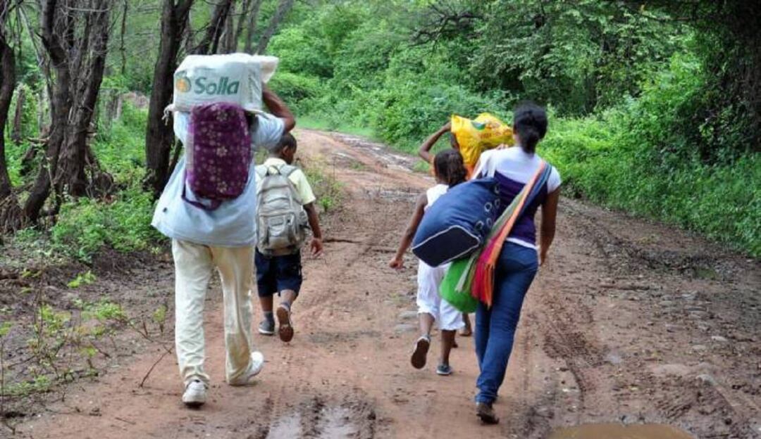 Desplazados en zonas rurales de frontera