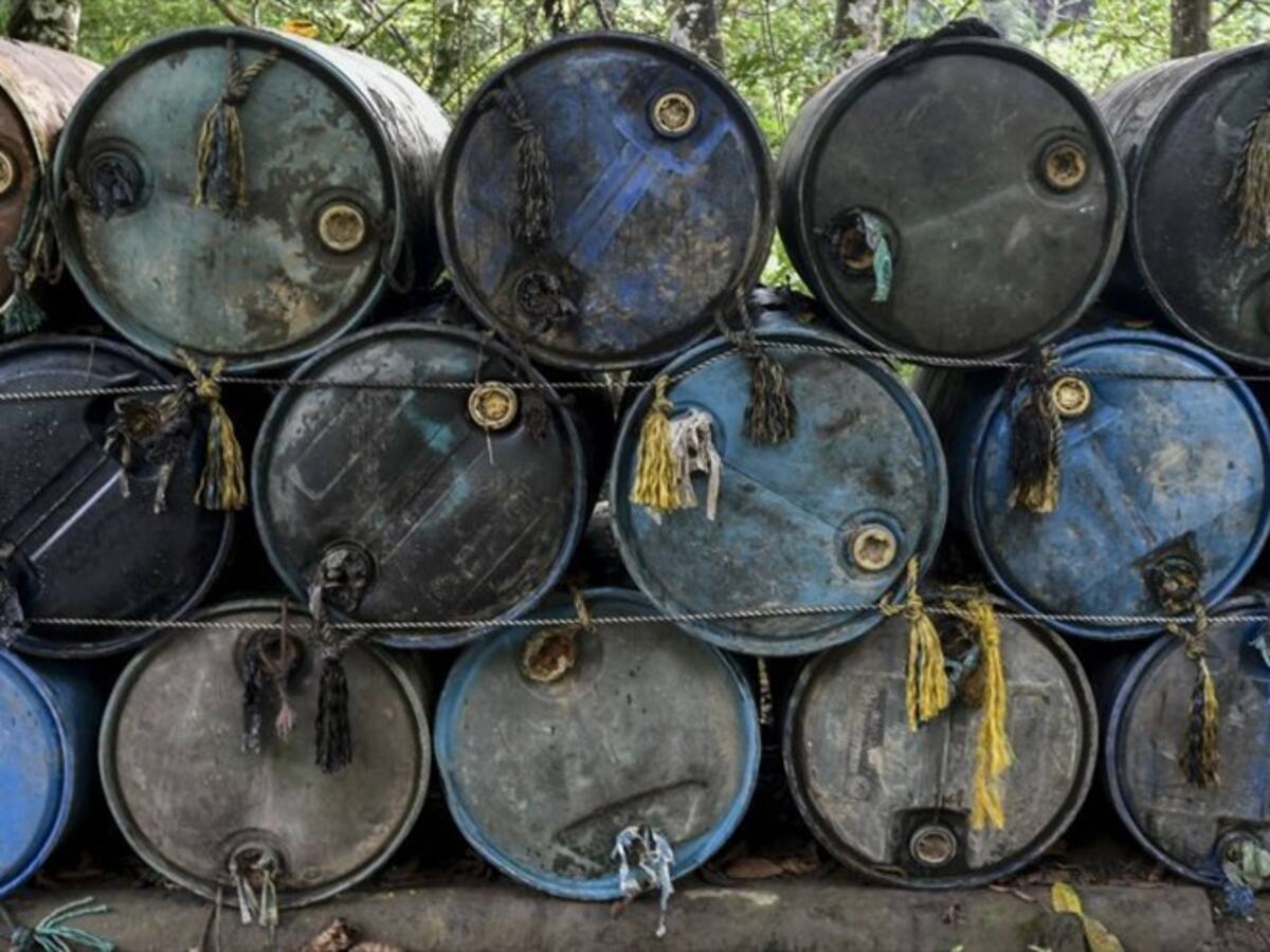 Más de 11 mil galones de gasolina y 13 capturas deja operativos en Putumayo