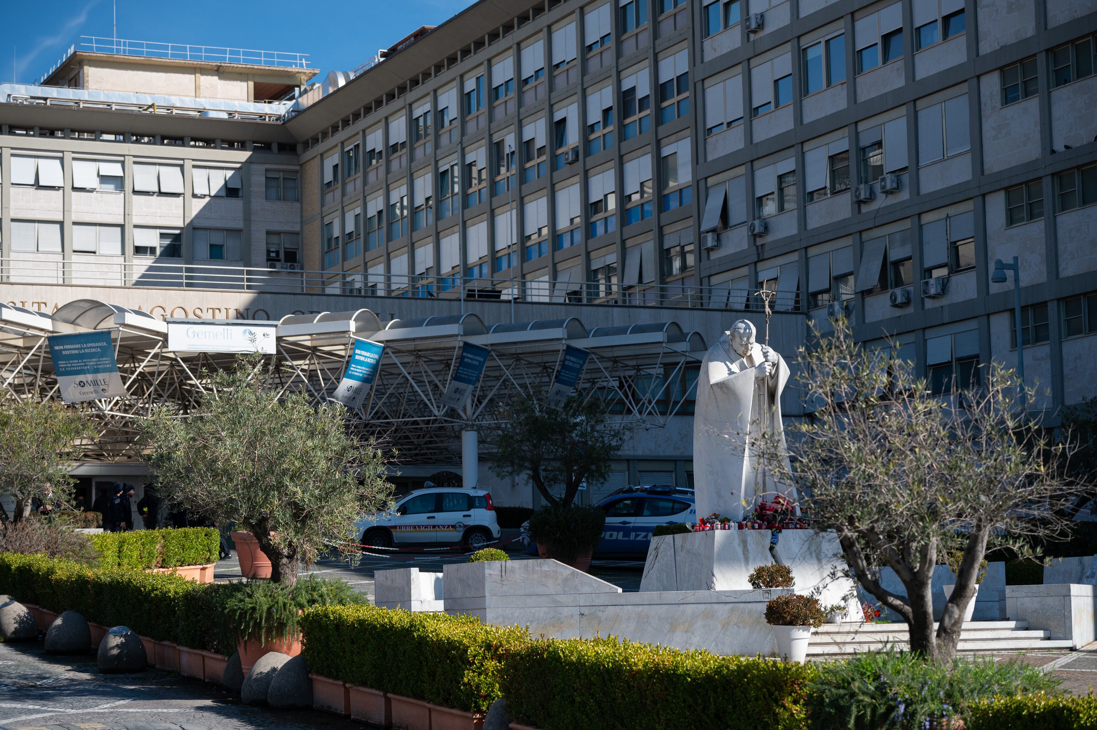Hospital Gemelli de Roma. FOTO: Massimo Valicchia/NurPhoto via Getty Images