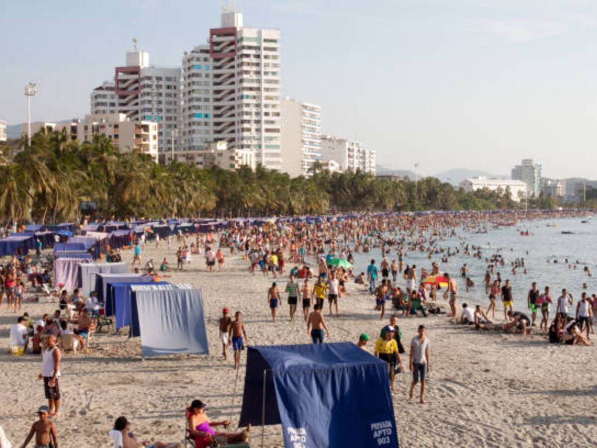 Turistas agredidos en playas del Rodadero aseguran que también fueron robados