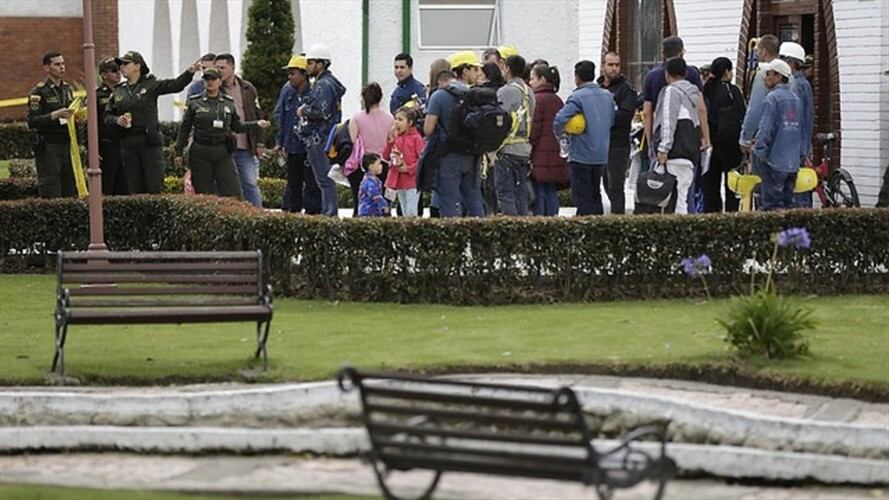 Valle del Cauca rechaza y condena atentado en Escuela de Cadetes en Bogotá. Foto: Colprensa