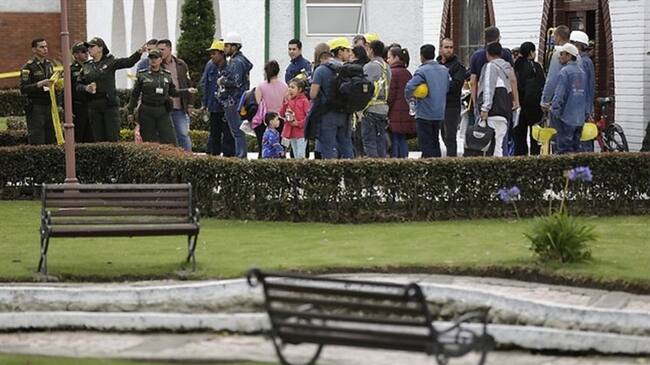 Valle del Cauca rechaza y condena atentado en Escuela de Cadetes en Bogotá. Foto: Colprensa