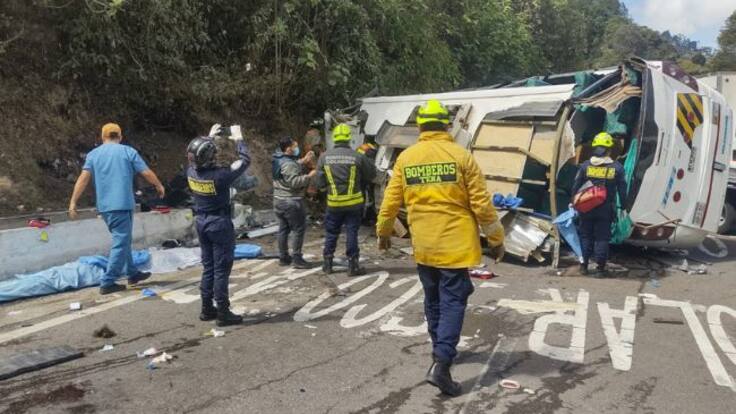 Esto se sabe del grave accidente de tránsito en vía Mosquera - La Mesa