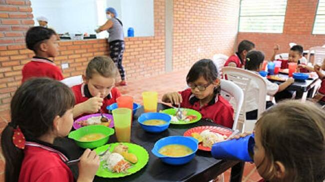 Plan de Alimentación Escolar . Foto: Colprensa