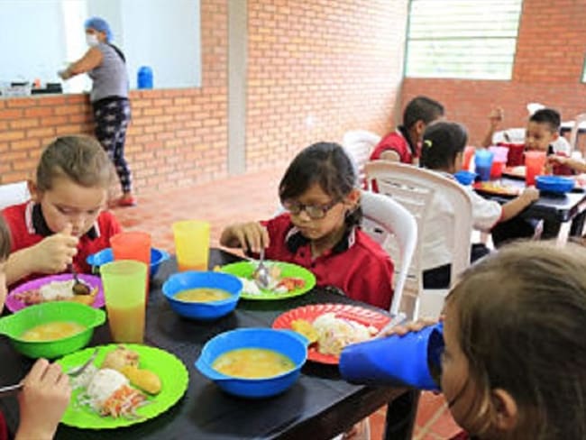 Plan de Alimentación Escolar . Foto: Colprensa