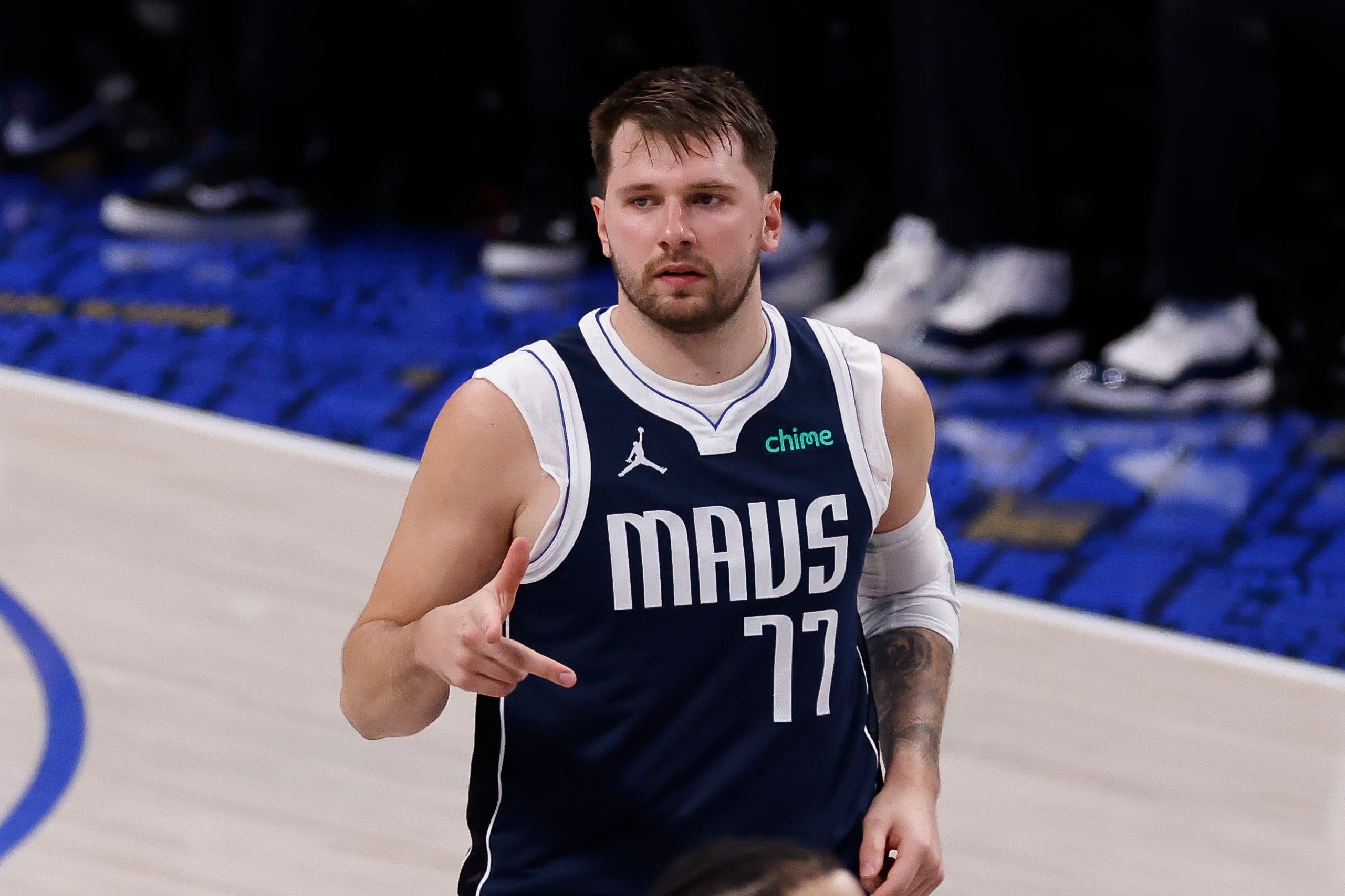 Luka Doncic. Foto: EFE/Adam Davis