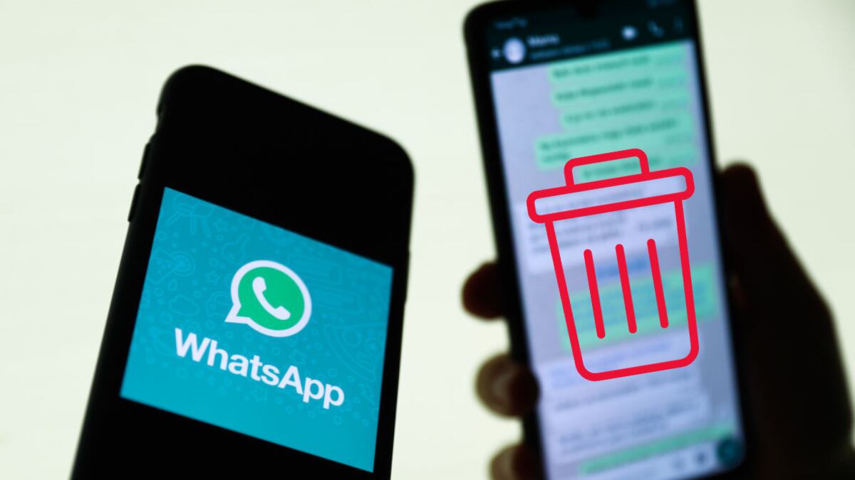 Chats borrados en WhatsApp (Getty images)