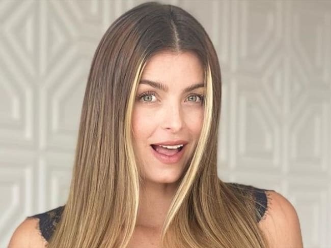 Cristina Hurtado, modelo y presentadora colombiana. Foto: Instagram @crisshurtado