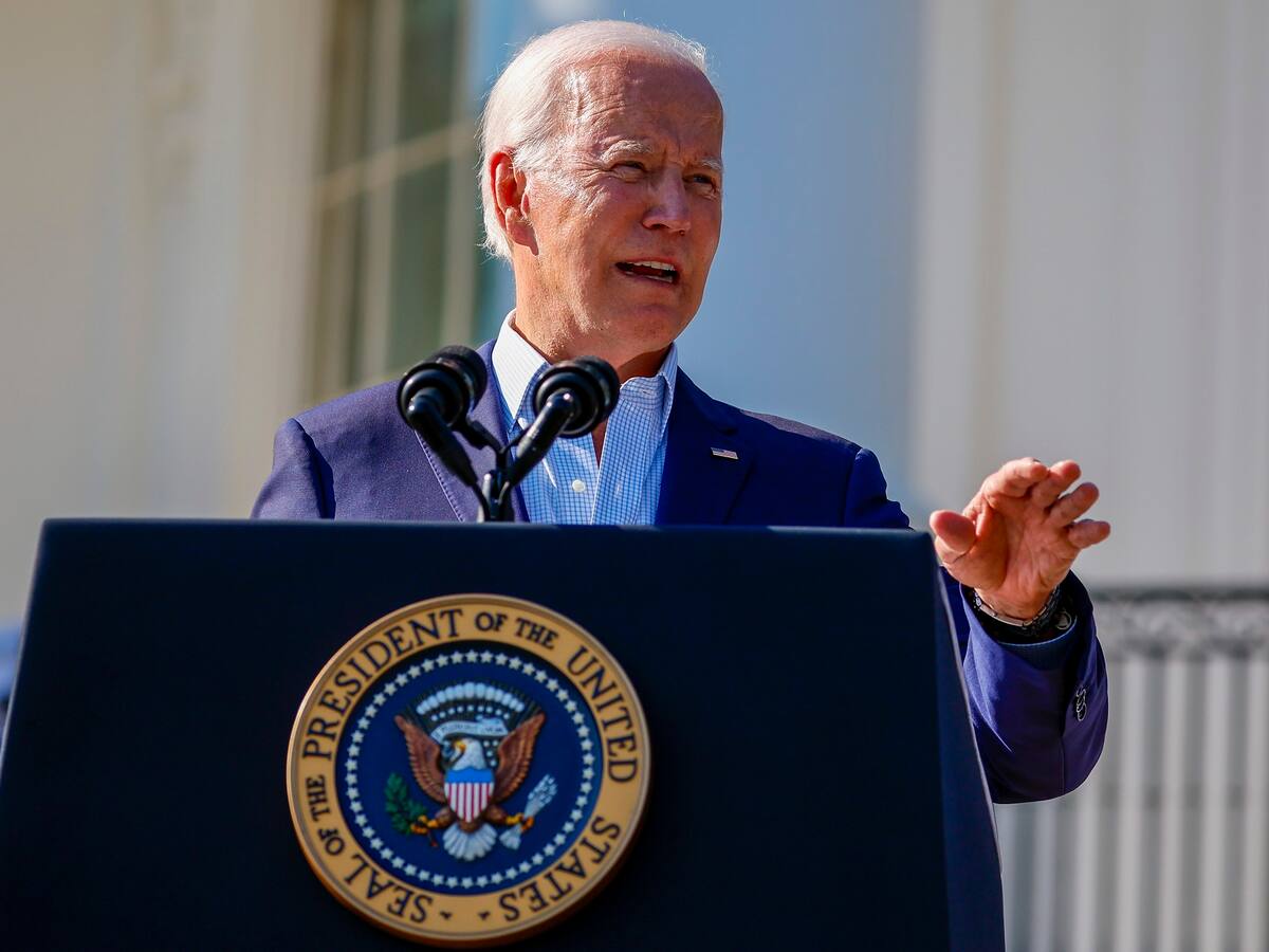 Joe Biden volvió a dar positivo en COVID-19, aunque no tiene nuevos síntomas