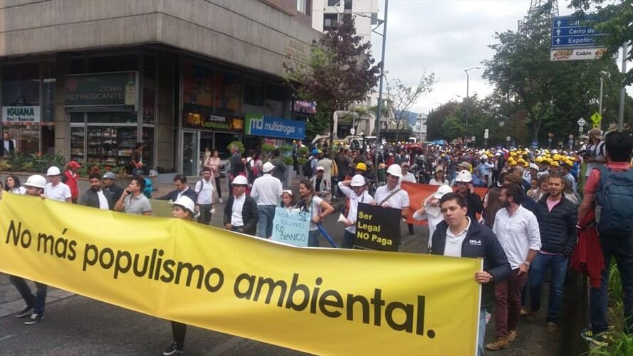Las constructoras en Manizales se unieron para pedir garantías jurídicas en sus procesos de construcción. Foto: Adrián Rodríguez (W Radio)