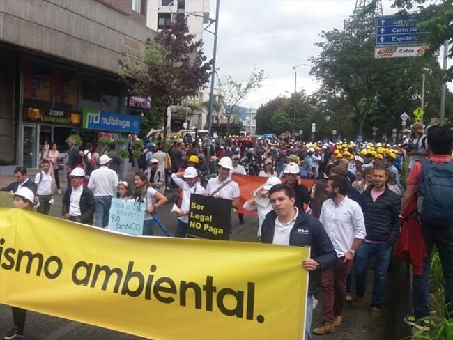 Las constructoras en Manizales se unieron para pedir garantías jurídicas en sus procesos de construcción. Foto: Adrián Rodríguez (W Radio)