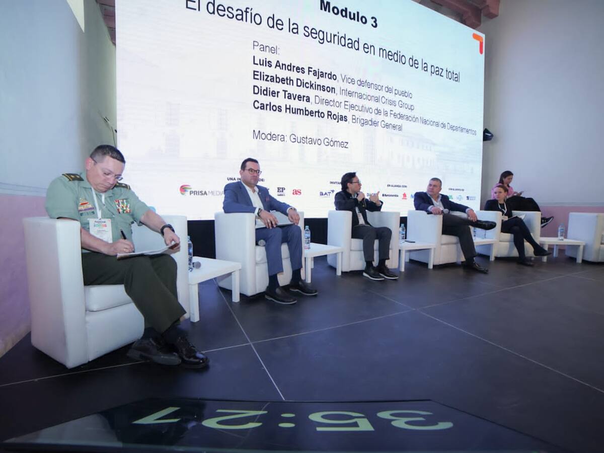 Festival de las Ideas 2023: El desafío de la seguridad en medio de la Paz Total