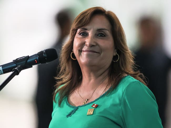 Dina Boluarte, presidenta de Perú.  (Foto: Filipe Bispo/picture alliance via Getty Images)