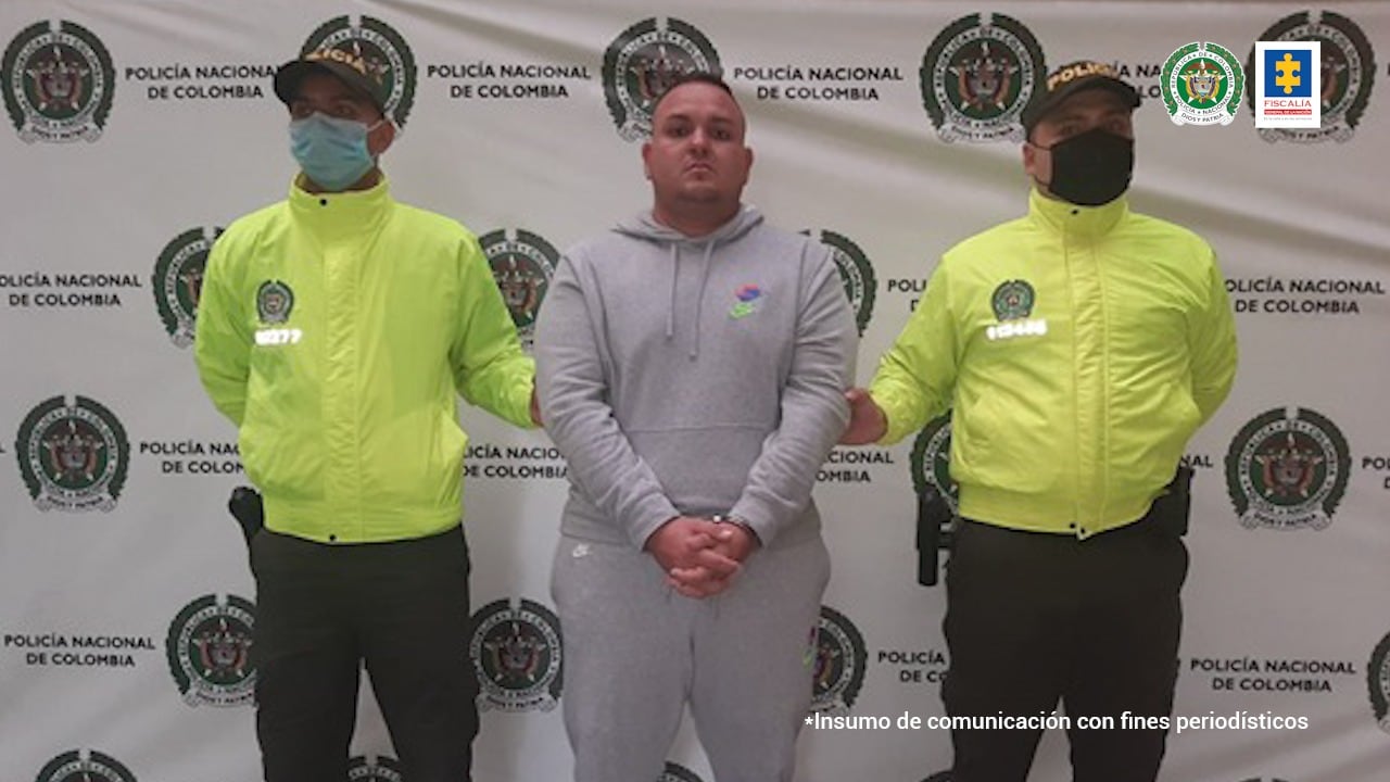 Capturan al narco invisible del Clan del Golfo. Foto: Cortesía Fiscalía