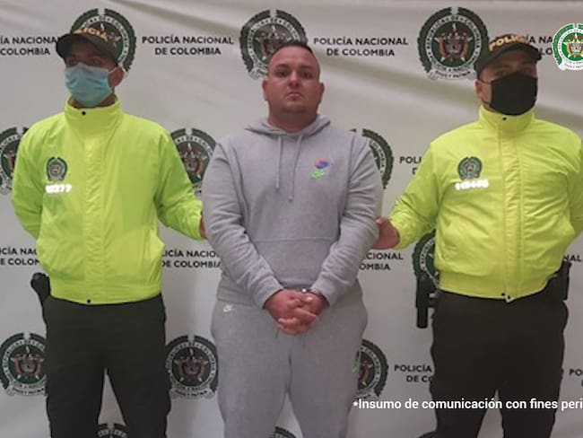 Capturan al narco invisible del Clan del Golfo. Foto: Cortesía Fiscalía