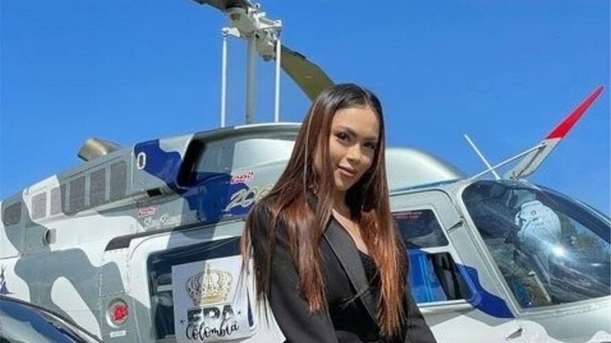 Epa Colombia volverá a lanzar billetes desde helicóptero. Foto: Instagram: epa_colombia