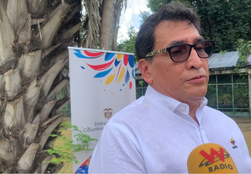 Embajador de Colombia en Venezuela, Milton Rengifo | Foto de archivo: W Radio