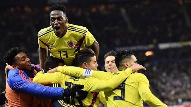 ¡Triunfo de Colombia en Francia!. Foto: Getty Images