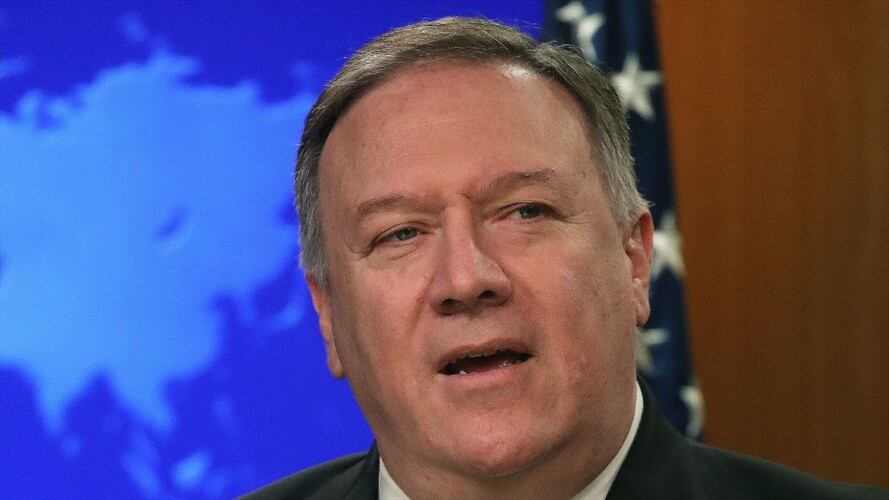 Destacó puntualmente los 37 millones de dólares de ayuda estadounidense a países afectados por "la propagación del virus Wuhan". Foto: Getty Images