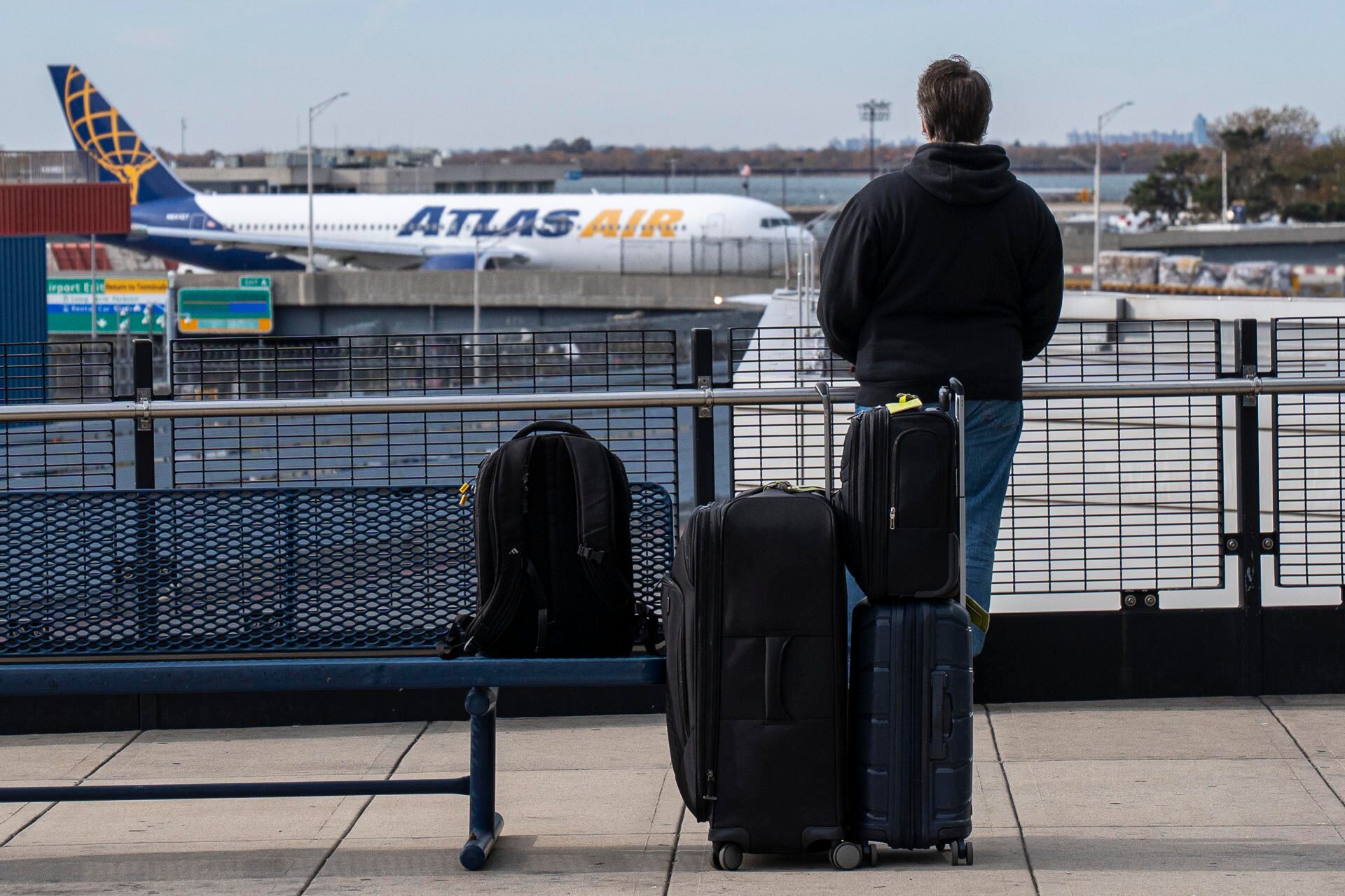 Más de dos mil vuelos fueron cancelados en EE.UU. en un día por el cierre del Gobierno. Foto: EFE/Ángel Colmenares
