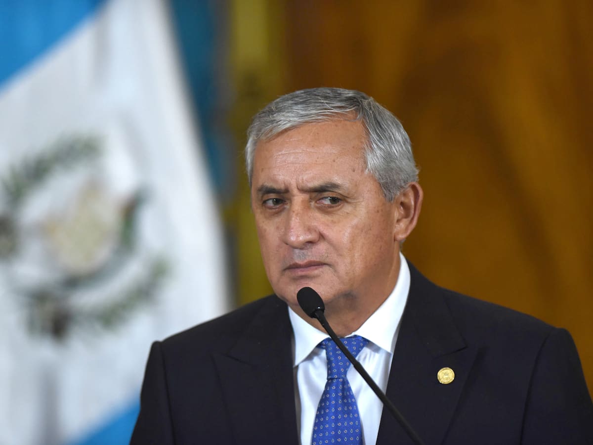 El expresidente Otto Pérez Molina se declara culpable de corrupción en Guatemala