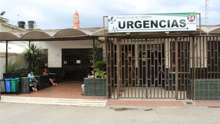 Los bloqueos en las vías han impedido que personal médico llegué al centro hospitalario.. Foto: Cortesía: Alcaldía Candelaria