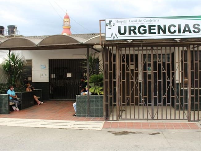 Los bloqueos en las vías han impedido que personal médico llegué al centro hospitalario.. Foto: Cortesía: Alcaldía Candelaria