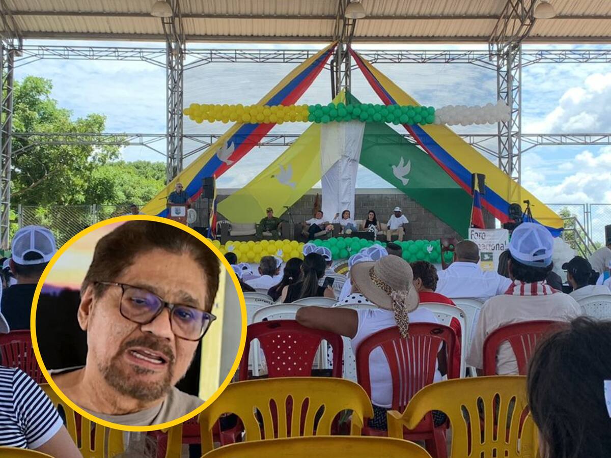 Organizadores del evento en donde reapareció ‘Iván Márquez’ dieron detalles del foro