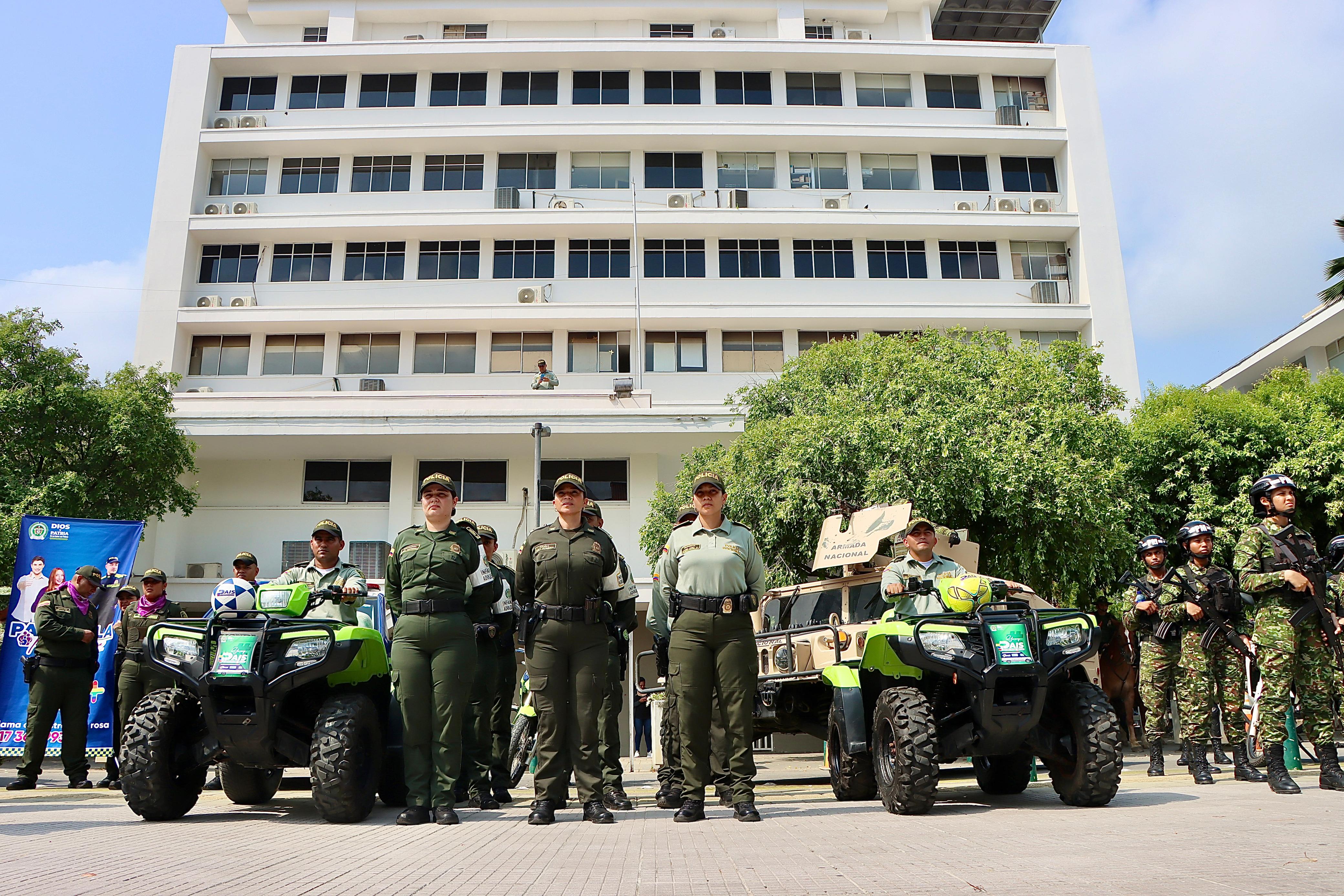 Cerca de 4.000 policías estarán desplegados en vías de Córdoba durante Semana Santa. Foto: prensa Gobernación de Córdoba.