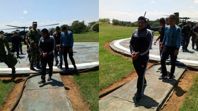 La Fiscalía Seccional Popayán informó que presentará ante un juez a Rodrigo Sánchez Suárez; Luis Miguel Camargo Peña; y a Giovanny Albeiro Camargo. Foto: Fiscalía