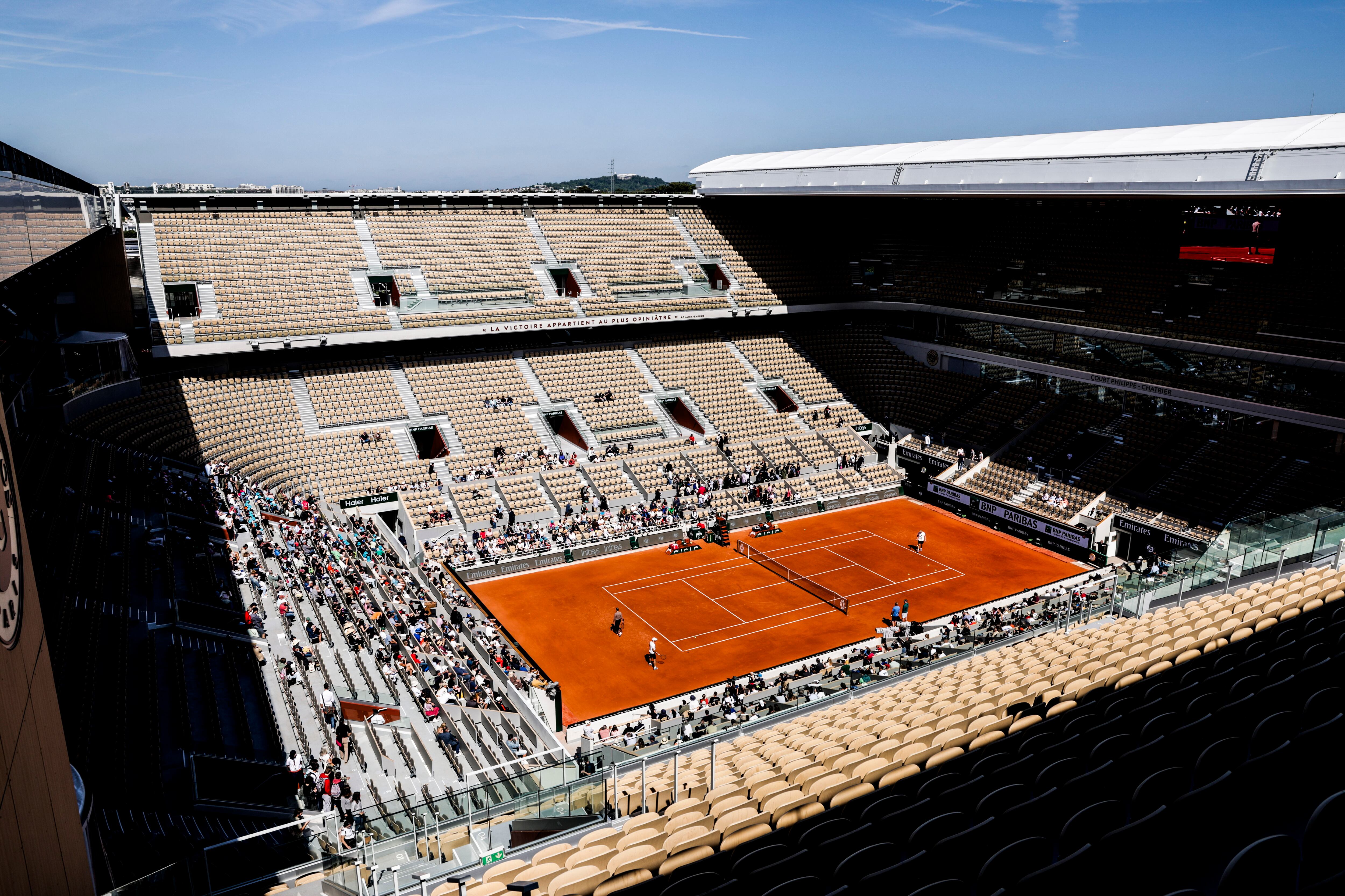 Roland Garros. Foto: EFE/EPA/Teresa Suarez