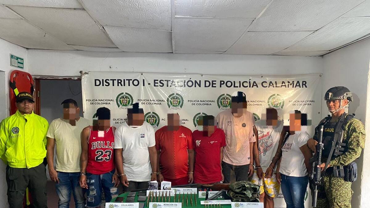Capturan a presunto cabecilla e integrantes del ‘Clan del Golfo’ en Bolívar