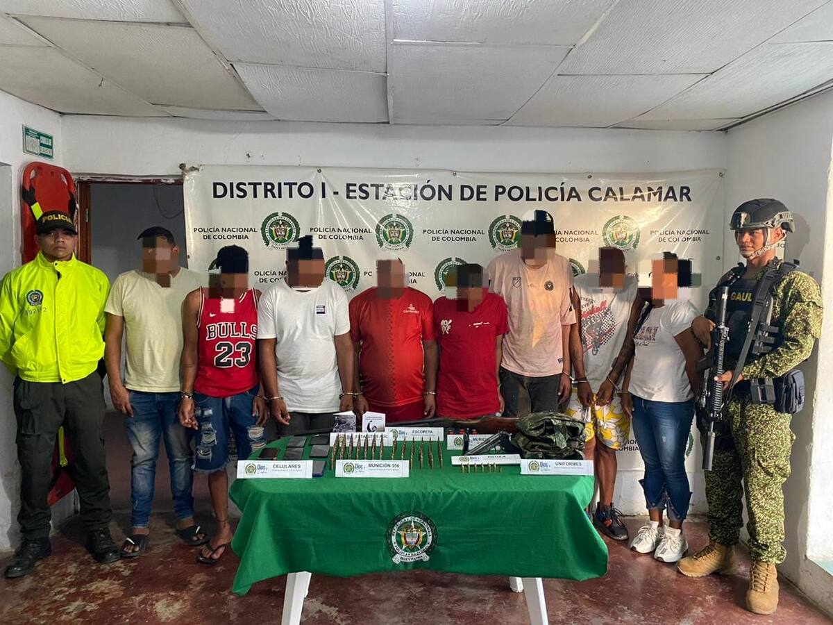 Capturan a presunto cabecilla y a varios integrantes del ‘Clan del Golfo’ en Bolívar