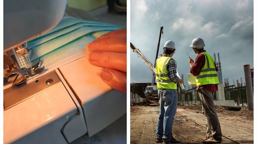 ¿Están preparados el sector de la construcción y manufactura para retomar actividades?. Foto: Getty Images
