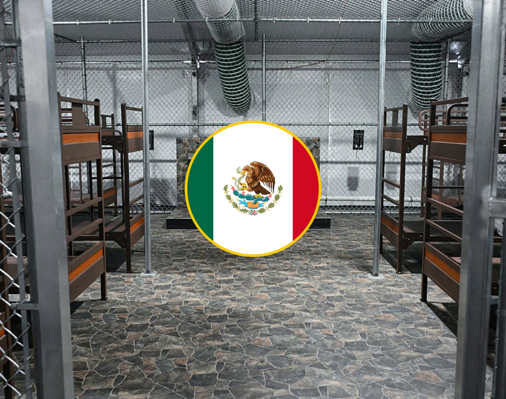 El Congreso mexicano exige liberar a detenidos y cerrar 'Alligator Alcatraz' en EE.UU. Foto: Getty Images.