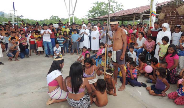 Comunidad Motilón Barí. Foto: cortesía