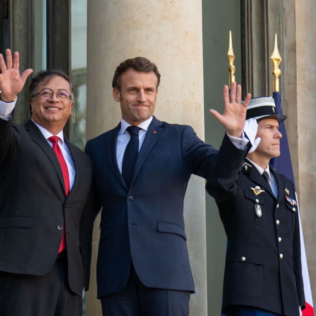 Macron y Petro se reunieron para hablar de Venezuela y la transición energética