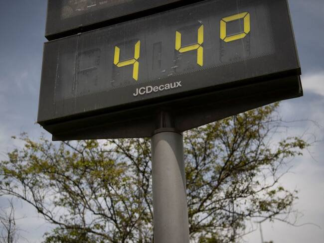 Altas temperturas en España. (Photo by JORGE GUERRERO / AFP) (Photo by JORGE GUERRERO/AFP via Getty Images)