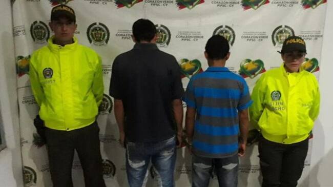 Los hoy capturados sometieron a la mujer, la amarraron, la golpearon con el propósito de que les dijera el sitio exacto de una supuesta caleta y finalmente le ocasionaron la muerte. Foto: Policía Nacional