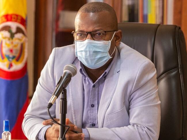 El gobernador Elías Larrahondo sostuvo una reunión con los 42 alcaldes. Foto: Gobernación del Cauca