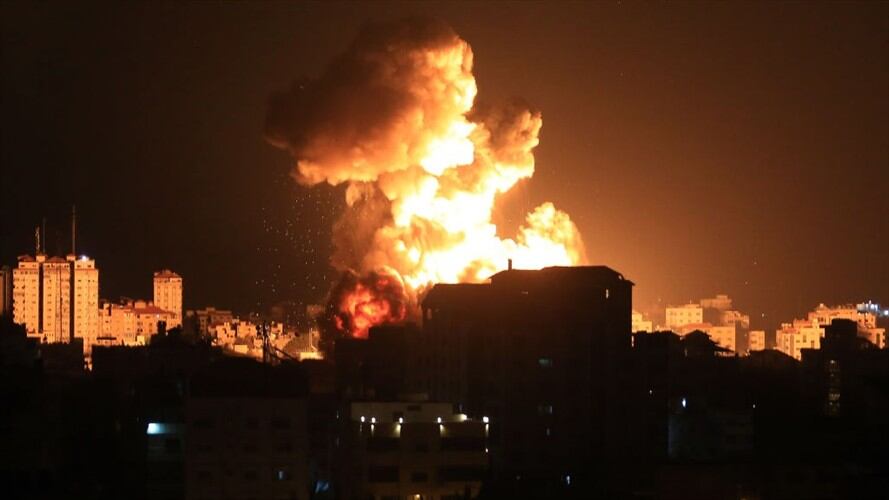 Actos terroristas contra Israel. Foto: Getty Images
