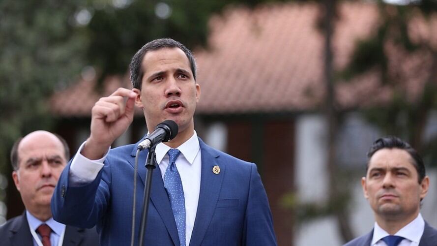 "Se debe garantizar el respeto a la ciudadanía, pero también a las autoridades": Juan Guaidó. Foto: Colprensa / CAMILA DÍAZ