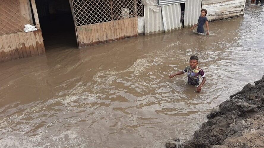 Ruptura de jarillón en zona rural de Barranco de Loba. Foto: Cortesía