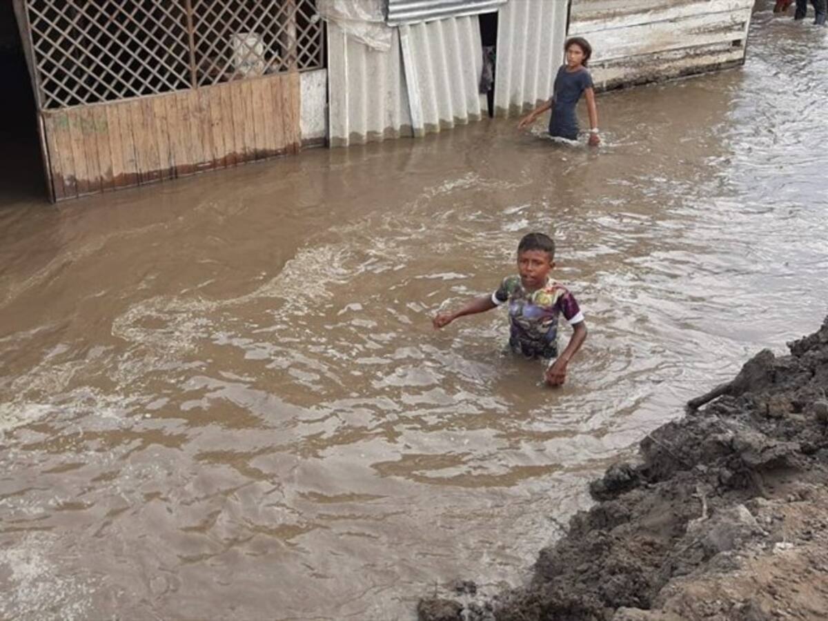Emergencia tras ruptura de jarillón en zona rural de Barranco de Loba, sur de Bolívar