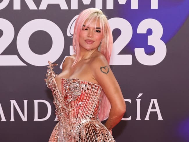 Karol G durante los Latin Grammy 2023 // Getty Images