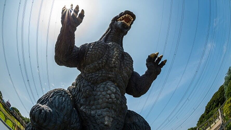 Godzilla en México. Foto: Getty Images