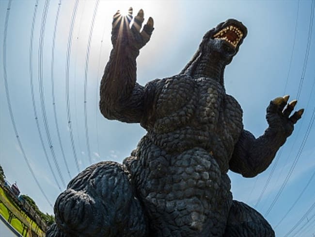Godzilla en México. Foto: Getty Images