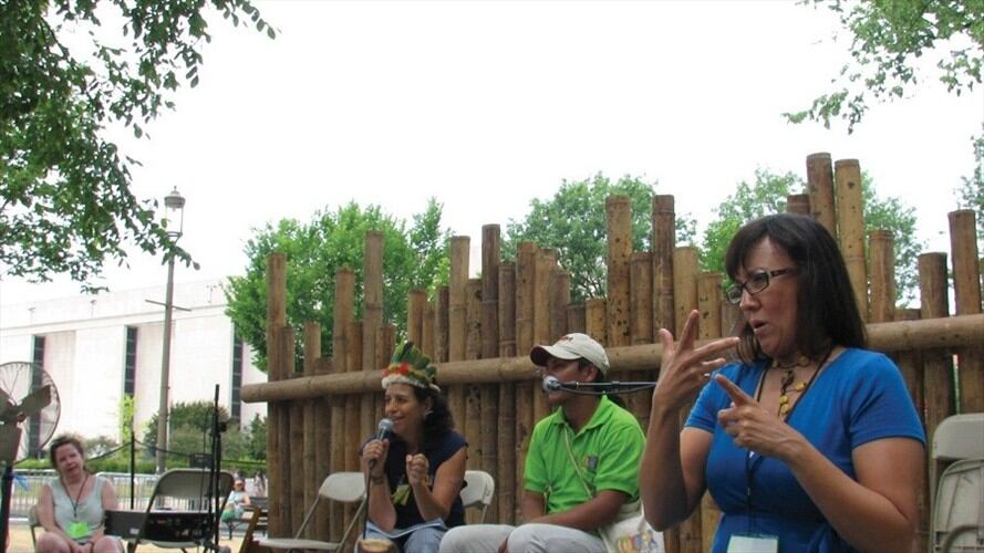 Lengua de señas. Foto: Colprensa.